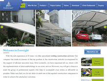 Tablet Screenshot of foresightchennai.com